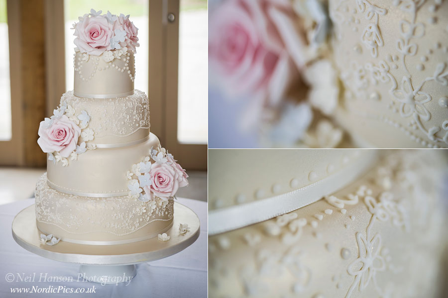 Vintage Wedding Cakes by The Pretty Cake Company in Minster Lovell