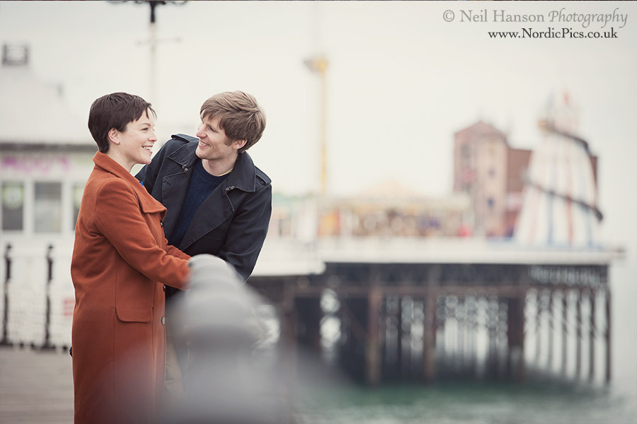Brighton Pier Engagement photography by neil hanson