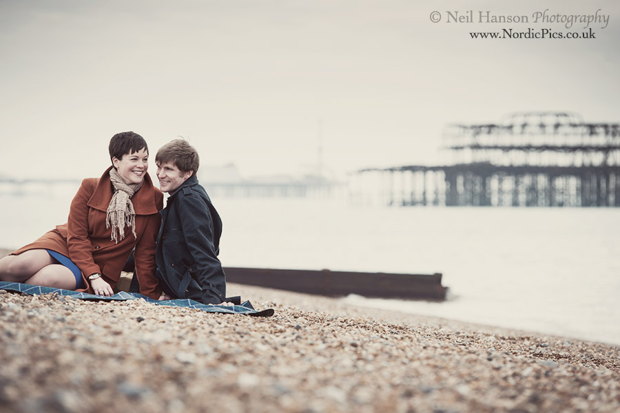 Brighton engagement and pre-wedding portraits by neil hanson photography