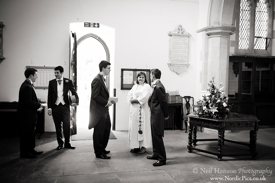 St Peters College Oxford Wedding Day