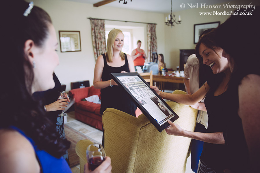 Wedding Photography at Caswell House near Brize Norton