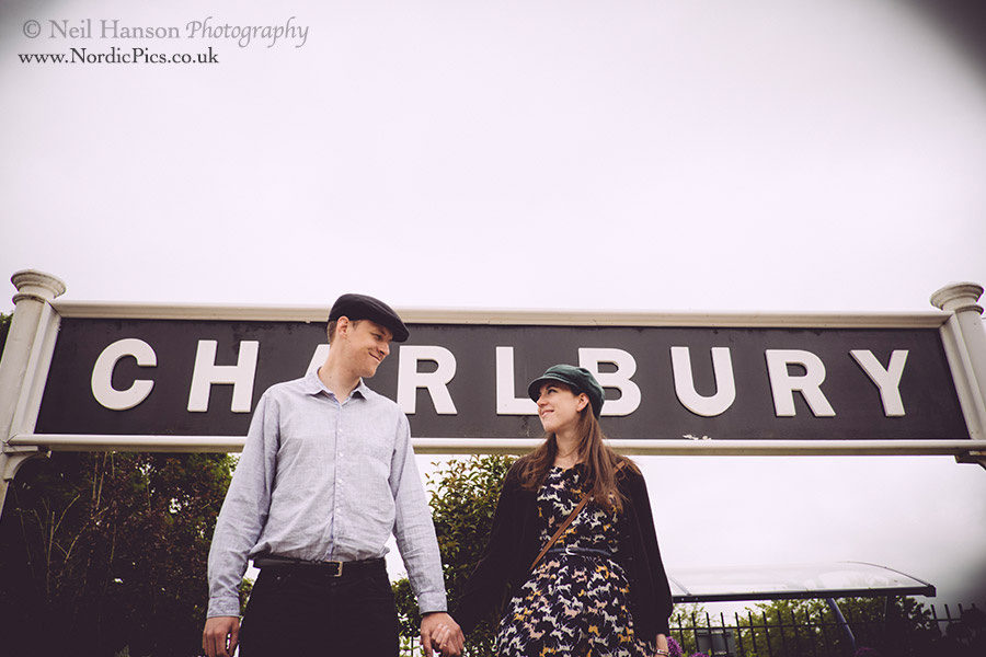 Vintage Portrait Photography at Charlbury Train Station by Neil Hanson Photography