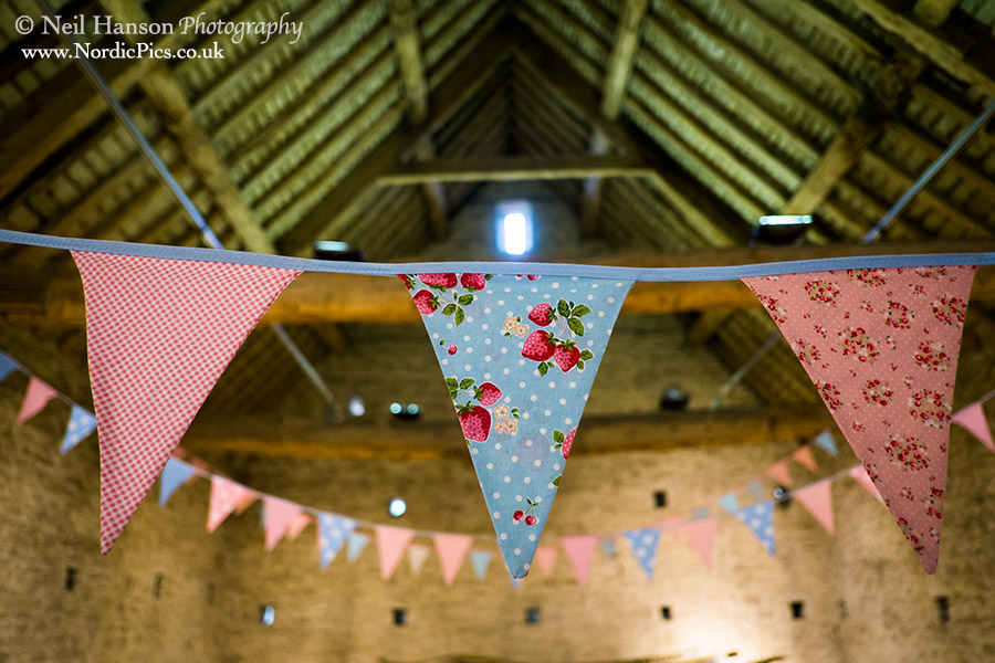Bunting at Cogges farm by the Oxford Bunting Company