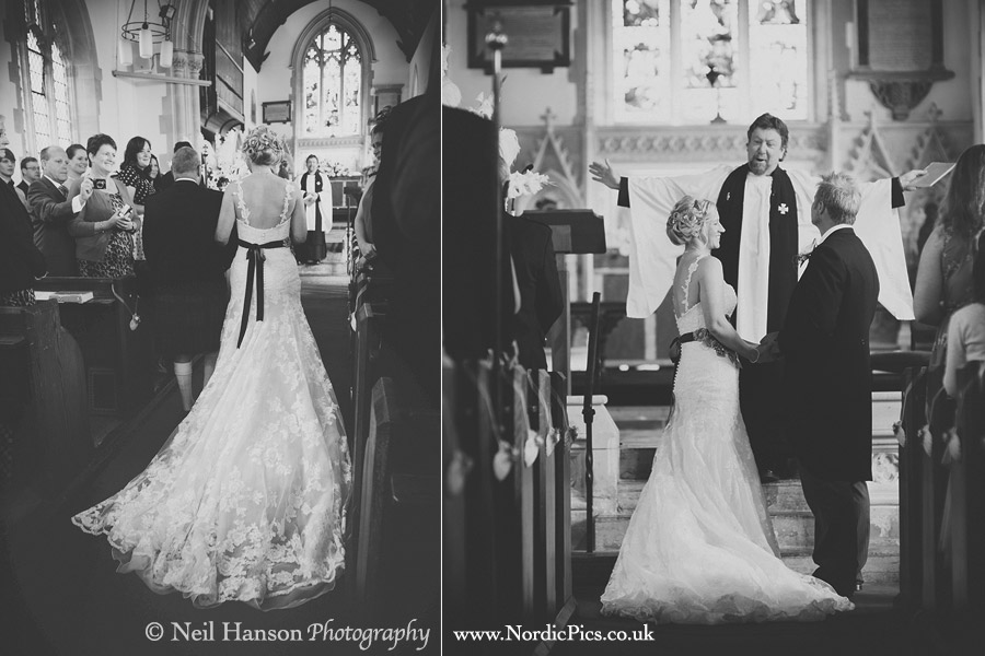 Wedding Ceremony at St George's Church in Georgham Devon