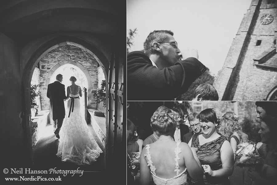 Devon Wedding Photography by Neil Hanson at St George's Church Georgham