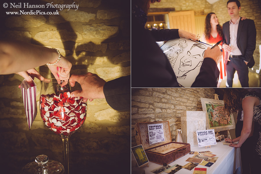Little Wedding details at a French themed Wedding at Caswell House in Oxfordshire