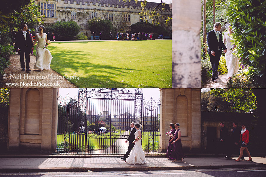 Oxford College and The Divinity School Wedding Photography