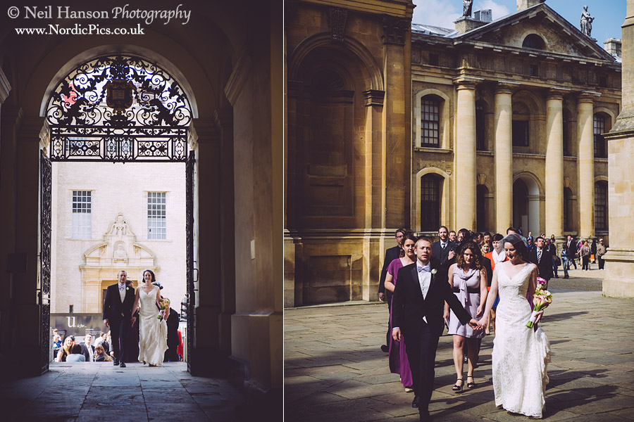 The Divinity School Oxford Wedding Ceremony