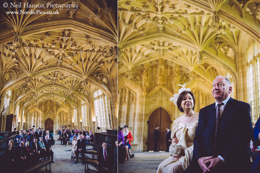 Wedding Photography at The Divinity School at The Bodleian Library in Oxford by Neil Hanson