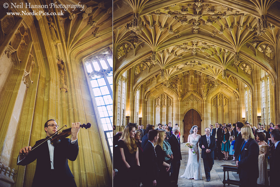 Neil Hanson Oxford wedding Photographer for The Divinity School at The Bodleian Library