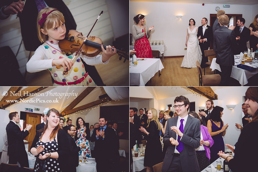 Wedding Reception at Thame Barns Centre Oxfordshire