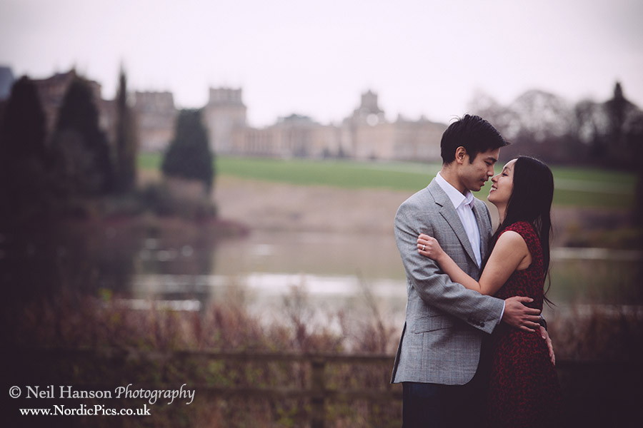 Blenheim Palace Engagement Portraits by Oxfordshire Photographer Neil Hanson