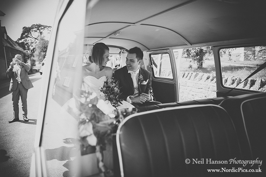 VW Camper van Wedding day transport