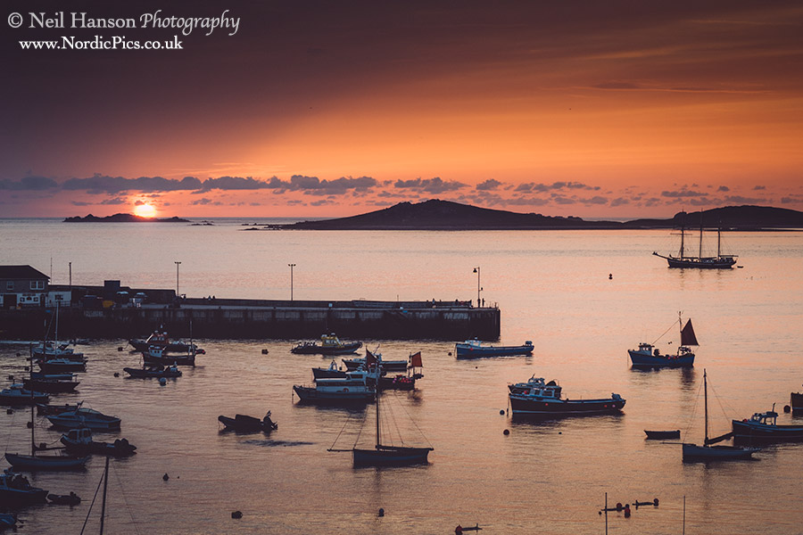 Stunning Isles of Scilly Sunset Landscape photography