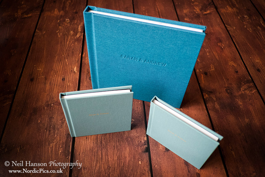 Fine Art Wedding Albums by Neil Hanson Photography at The Westwood Hotel Oxford