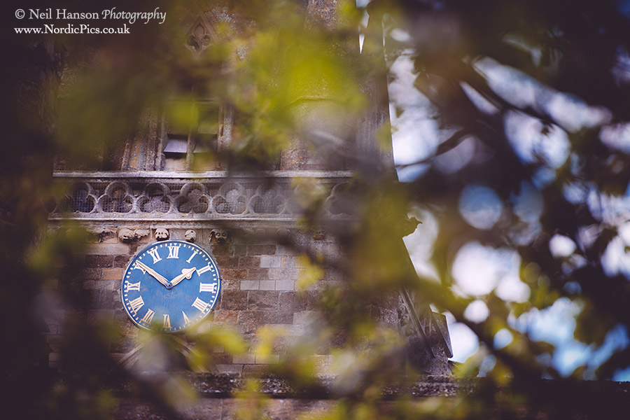 St Marys Church Adderbury Clock face