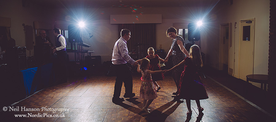 Kids on the dance floor at a Rye Hill Wedding