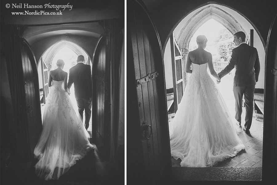 Bride & Groom leave St Breward Church following their wedding ceremony