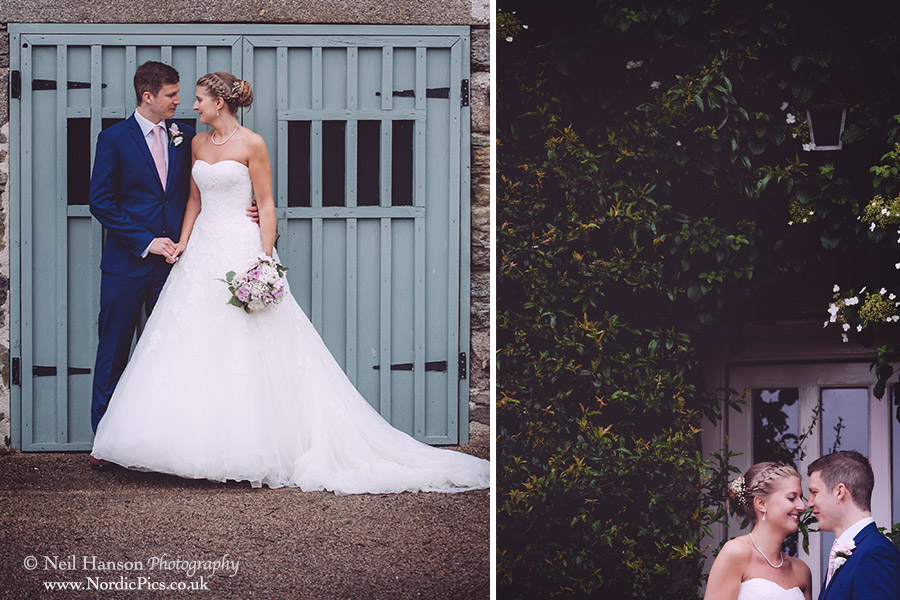 Documentary wedding photography at Coombeshead in Cornwall by neil hanson