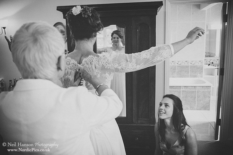 Cotswold Plough Hotel wedding photography by neil hanson