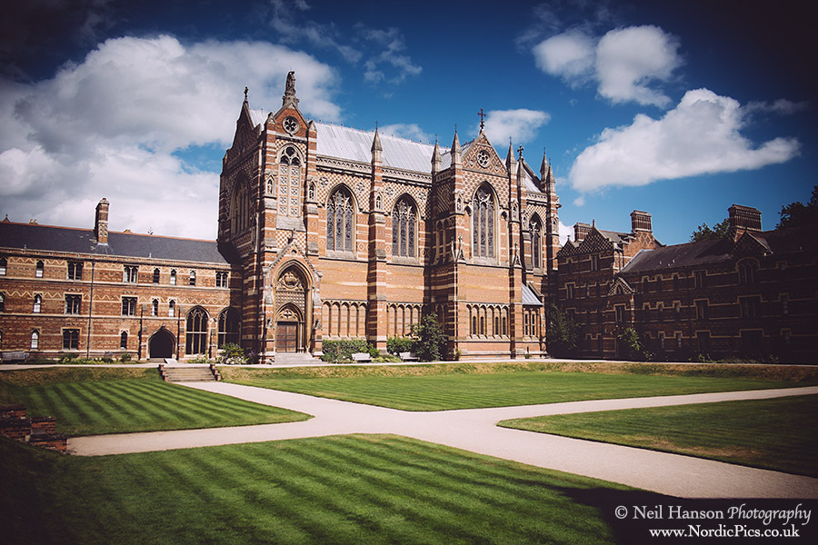 Main Quad at Keble College in Oxford