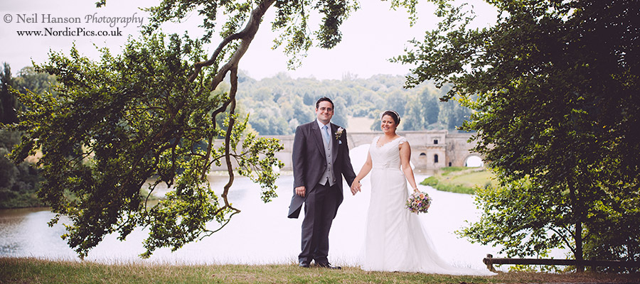 Bride and Groom at Blenheim Palace Oxfordshire by Neil Hanson Photography