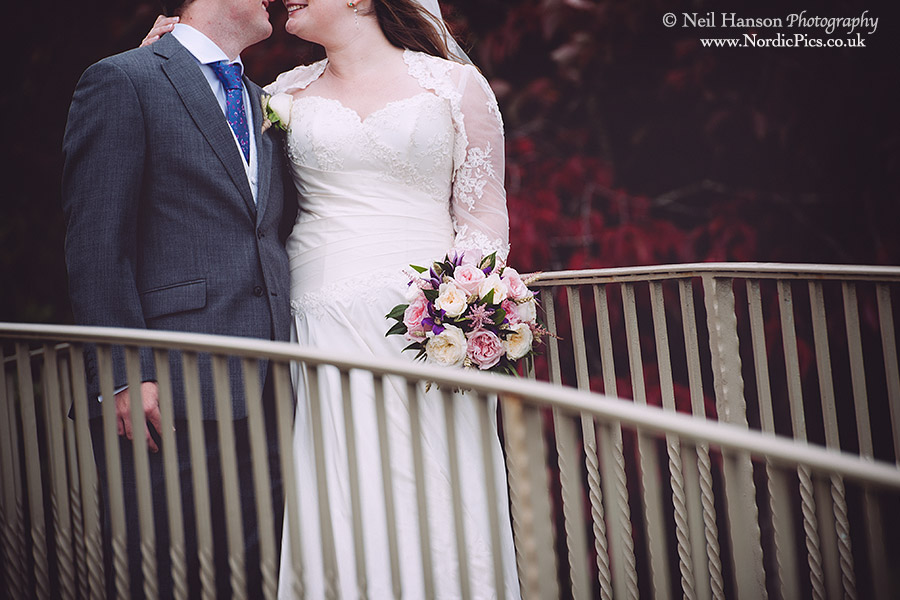 Bride and Groom portraits at Caswell House by Neil Hanson Photography