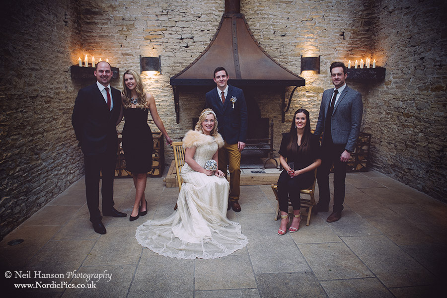 Formal wedding group photos at Cripps Stone Barn by Neil Hanson Photography