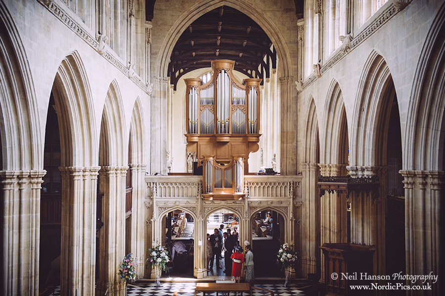 Interior of St Marys Church Oxford