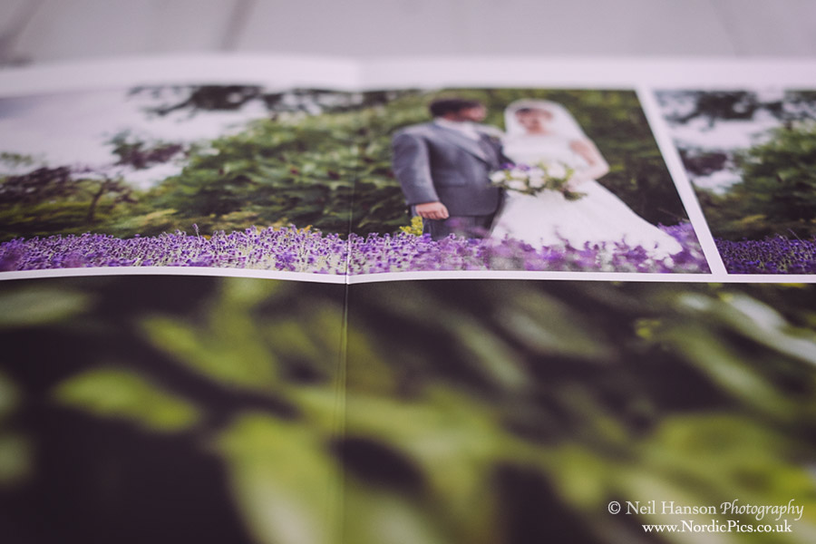 Christa and Mikes Fine Art Wedding Album at Caswell House in Oxfordshire