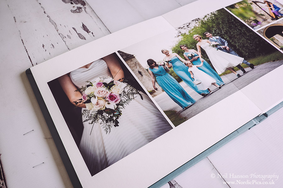 Fine Art Wedding Albums by Neil Hanson Photography at Caswell House