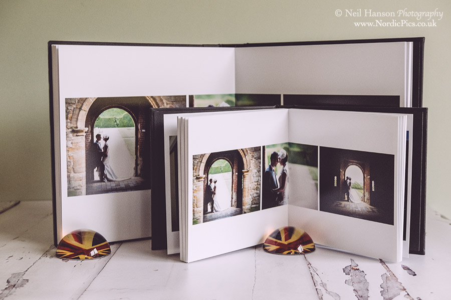 Modern Flush mounted Wedding Albums by neil hanson photography at Penshurst Place in Kent