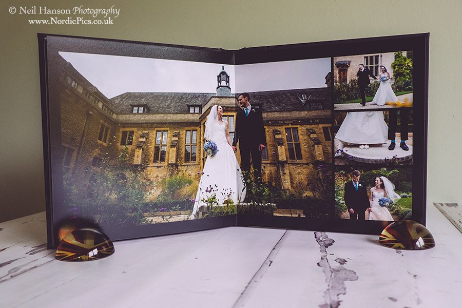 Contemporary bespoke Wedding albums by Neil Hanson Photography