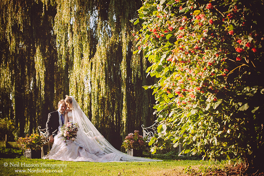 Creative documentary Wedding Photography for Worton Park by Neil Hanson
