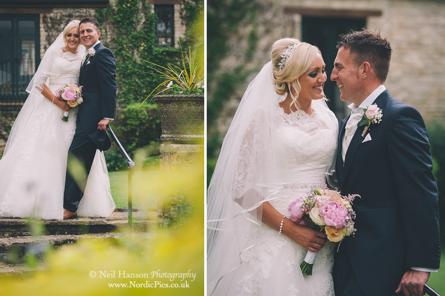 Relaxed natural portraits at The Bay Tree Hotel by Wedding photographer Neil Hanson