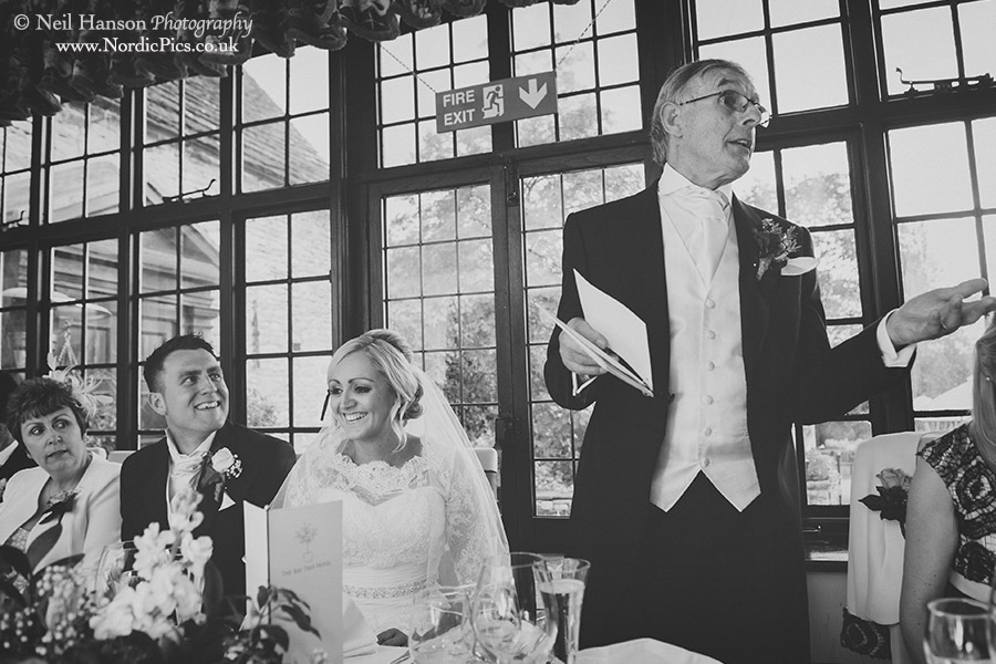 Father of the Brides Wedding speech at The Bay Tree Hotel