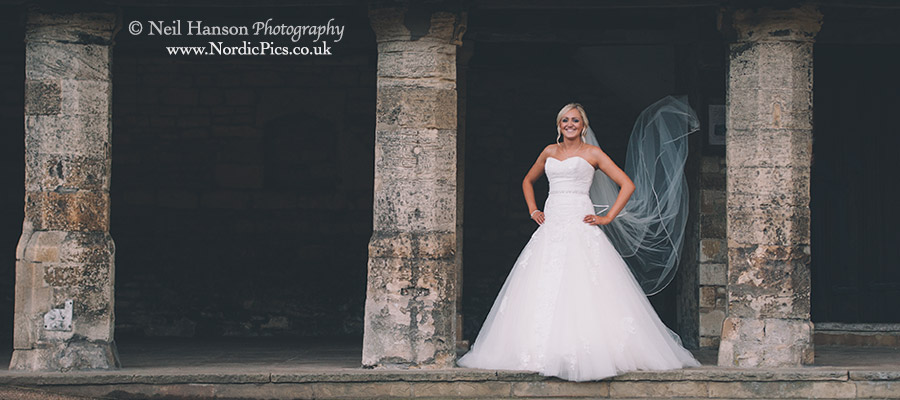 Bride portrait at The Tolsey in Burford