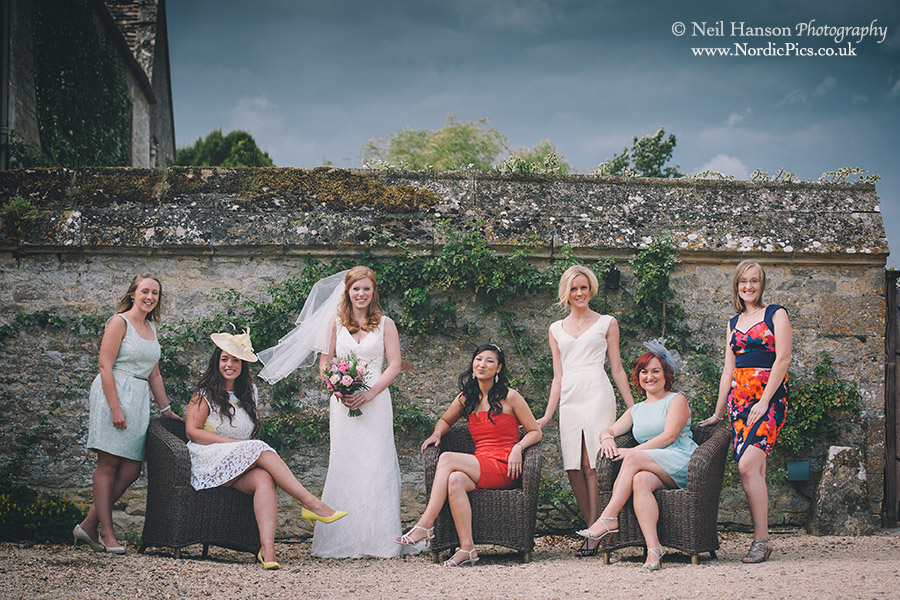 Best girl friends group photo at Caswell House
