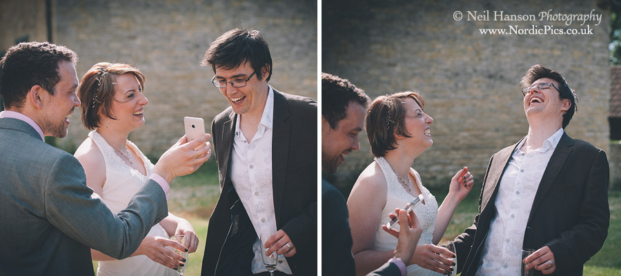 Fun & Laughter at a Cogges Farm Wedding