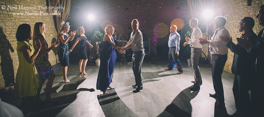 Tythe Barn wedding dancing