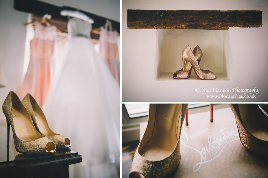 Christian Louboutin shoes Catherine wore for her Caswell House Wedding