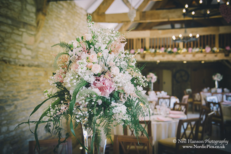 Table flowers by Classic Flowers of Witney