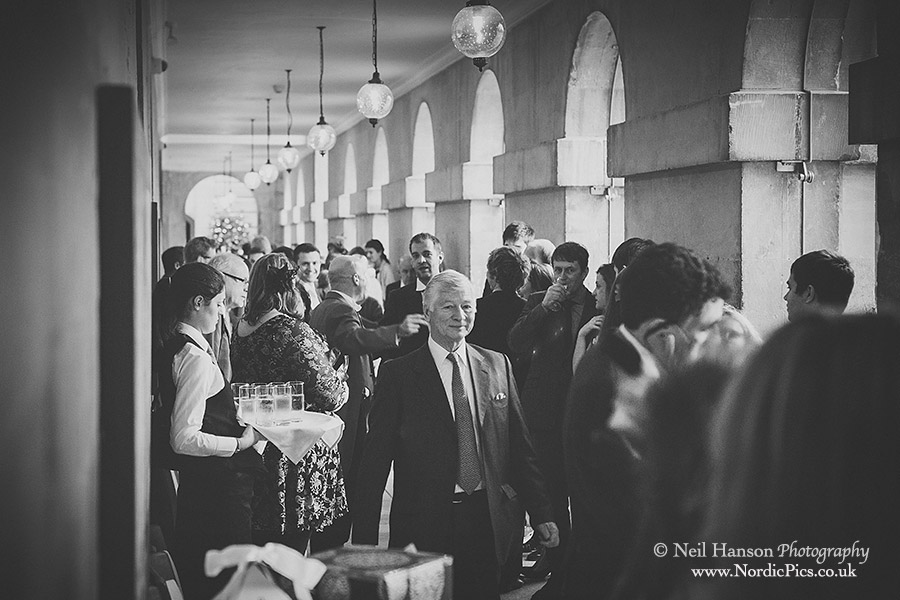 Drinks reception at The Orangery at Blenheim Palace
