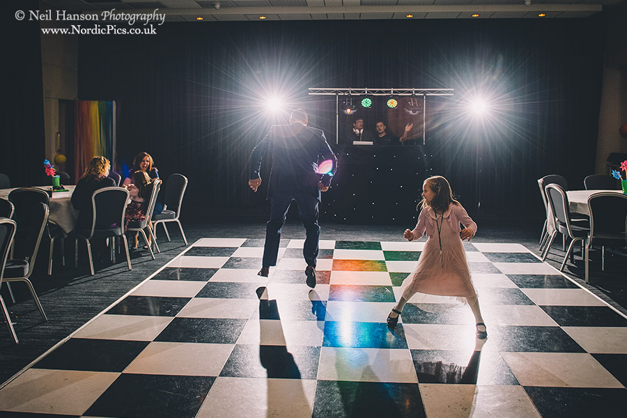 Guests dancing at a Milton Hill House Wedding