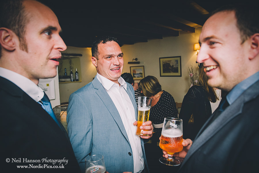 Wedding Guests at The Angel Burford
