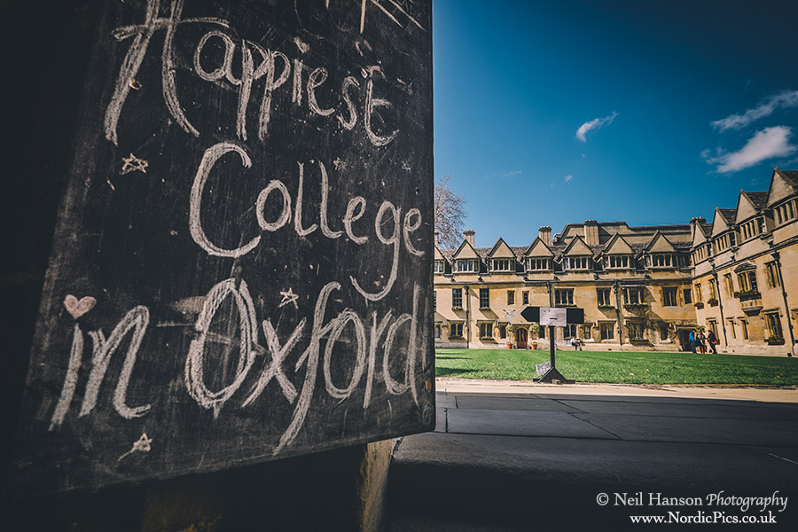 Brasenose College the happiest college in Oxford
