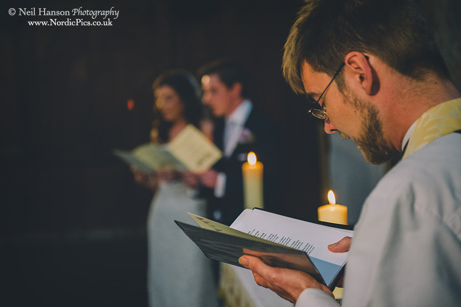 Singing Hymns at a Brasenose College Wedding