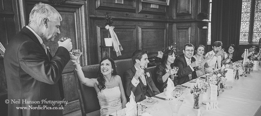 Toasts to the Bride & groom