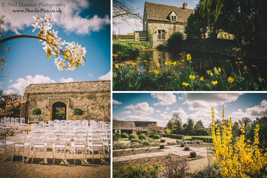 Spring time Cotswold Wedding at Caswell House