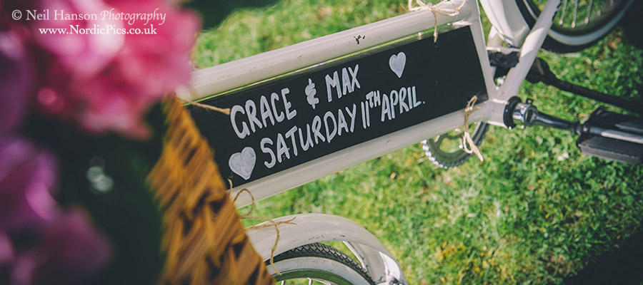 Vintage Bike hire at Caswell House Weddings